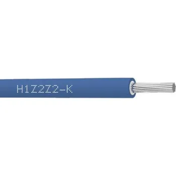 solární kabel Solární kabel H1Z2Z2-K 1x6 modrá