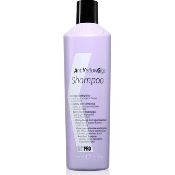 Šampon Kaypro Anti Yellow Gigs Shampoo šampon proti žlutým tónům pro blond vlasy 350 ml