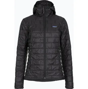 Dámská bunda Dámská péřová bunda Patagonia Nano Puff Hoody black
