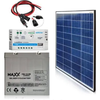 Solární sada 100W 12V / 60Ah
