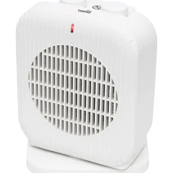 Topidlo Teplovzdušný ventilátor 1000W / 2000W, bílý, s oscilací