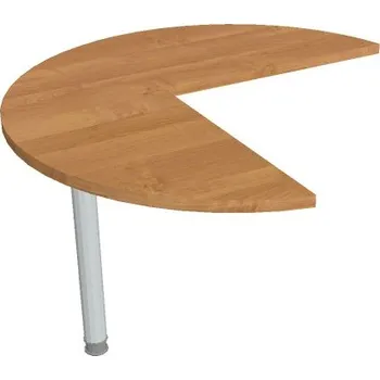 Psací stůl Stůl přídavný levý FP 21 L - OLŠE , ŠEDÁ Ral 9006