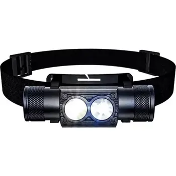 Čelovka INFINITYBOAT - Dobíjecí čelovka Headlamp White + Náhradní baterie
