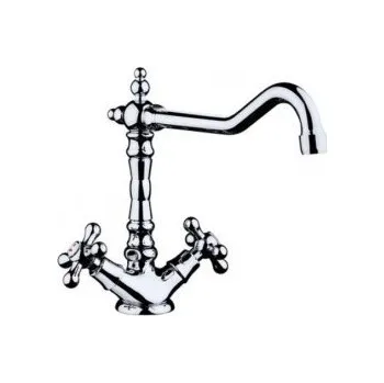 Vodovodní baterie Raf Rio II RK1557 dřezová baterie stojánková s výpustí