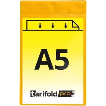 Kancelářský nábytek Magnetická identifikační kapsa djois, A5, žlutá, 10 ks