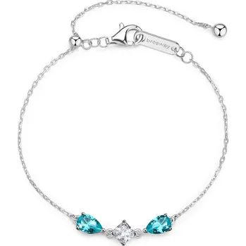 Náramek Náramek Brosway Fancy Aqua Green FAG05