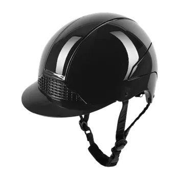Jezdecká přilba Helma jezdecká SWING H24 glossy Barva: glossy black, Velikost: 59 - 61 cm