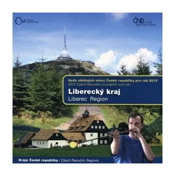 Česká mincovna ČESKO. Sada oběžných mincí 2013. Liberecký kraj. b.k.