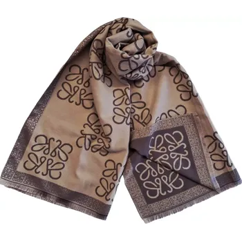 Šátek Dámská kašmírová šála Dan5148 mocca velikost uni