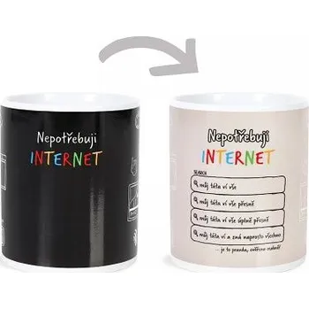 ALBI Měnící hrnek - Internet