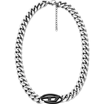 Hodinky Náhrdelník Diesel Oval D Logo DX1635931