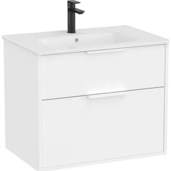 Šatní skříň Roca Koupelnová skříňka s umyvadlem Optica 59x58x45,5 cm bílá matná mat OPT602ZBM