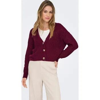 Dámský svetr ONLY Bordeaux 206139 XL