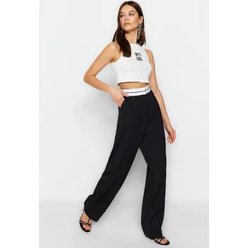 Dámské kalhoty trendyol Schwarz 1235893 40