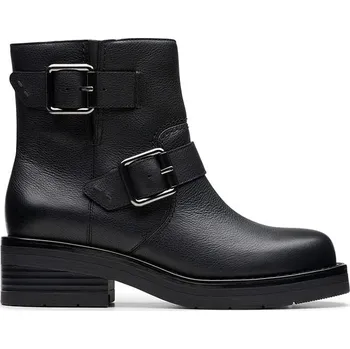 Dámské kozačky Boty Clarks Schwarz 2314814 37