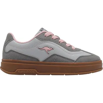 Oblečení a móda Boty Kangaroos Grau/ Weiß/ Rosa 1658758 34