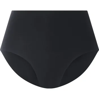 Kalhotky esmara® Dámské bezešvé kalhotky s vysokým pasem, 2 kusy (černá, S(36/38))