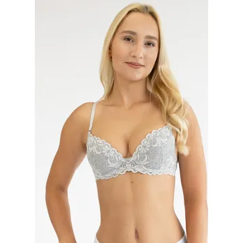 Dámské oblečení GINA 17003P Podprsenka vyztužená Barva: sv. šedá, Velikost: 80C