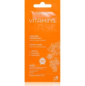 Pleťová maska FlosLek Laboratorium Vitamins vitamínová pleťová maska 6 ml