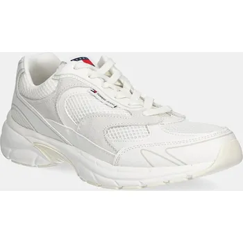 Pánské tenisky Sneakers boty Tommy Jeans THE CONEY EM0EM01520 bílá 00X, EUR 46