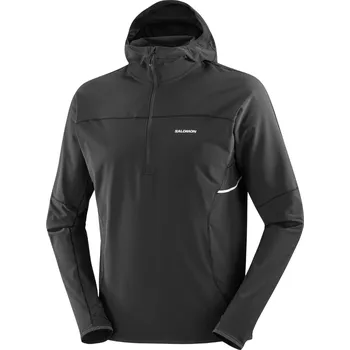 Pánská bunda Pánská funkční mikina Salomon Sense Aero Hybrid Velikost: XL / Barva: černá