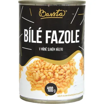 Luštěnina Bassta Fazole bílé 400g