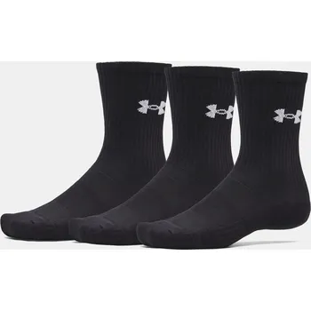 Under Armour Unisexové ponožky UA Performance Cotton 6009685-008 Černá LG