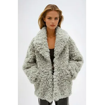 Dámská vesta Bunda Monki Khaki 7710452 M