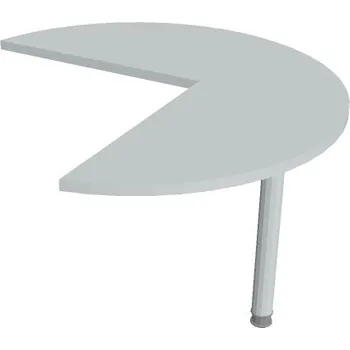 Psací stůl Stůl přídavný pravý FP 21 P - ŠEDÁ , ŠEDÁ Ral 9006