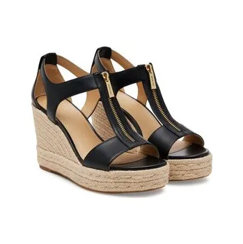 Dámské baleríny Espadrilky MICHAEL Michael Kors Barkley Leather 40R4BRMS1L Černá 37