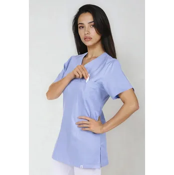 Zdravotnický oděv 2P SERVIS Halena Laura Basic Modrá XXL
