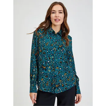 Dámská košile Košile orsay Blau/ Schwarz 6463942 40