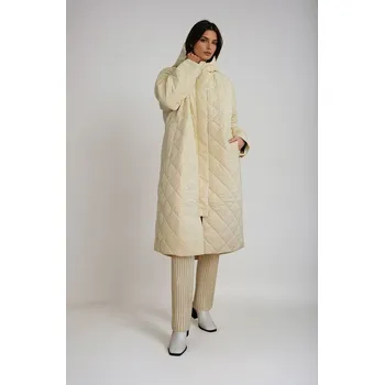 Dámská vesta Bunda Monki Beige 312525 S