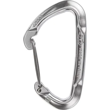 karabina Climbing Technology Lime W (wire gate) Size: Onesize, Color: Silver