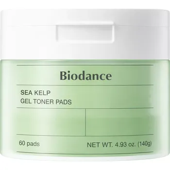Pleťový krém Biodance - Sea Kelp Gel Toner Pad - Zklidňující polštářky na obličej - 60ks