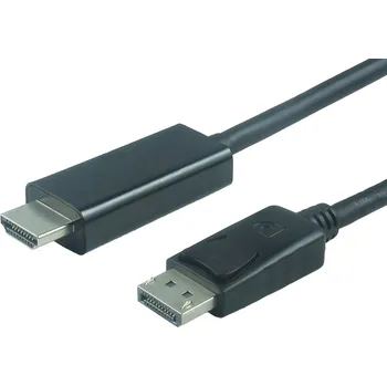 Video kabel PremiumCord DisplayPort 1.2 na HDMI 2.0, 2m