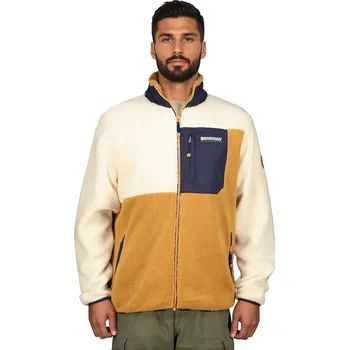 Pánská větrovka Bunda Geographical Norway Creme/ Gelb 5642720 S