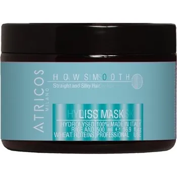 Barva na vlasy Atricos Howsmooth Liss Mask - Uhlazující maska 500 ml