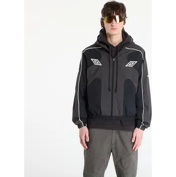 Pánská softshellová bunda Bunda Umbro by SlamJam Guarding Masked Tracksuit Black Charcoal XL