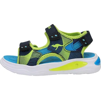 Chlapecké sandály Kangaroos Blau/ Schwarz 3752430 34