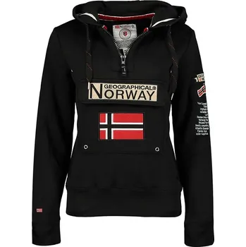 Oblečení a móda Mikina Geographical Norway Schwarz 1768479 L