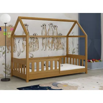 Dětská postel Dětská domečková postel Pavel Barva dřeva: Dub, 90x200