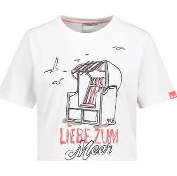 Dámské tričko Tričko Eight2Nine Weiß 7667875 S