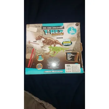 Dětská vědecká sada Dig & Discover Dinosaur Skeleton Kit – T-Rex (Ark Toys)