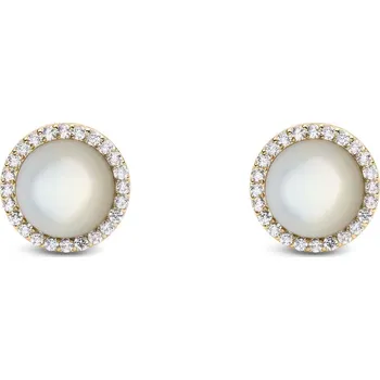 Hodinky Náušnice Daniel Wellington Audrey Mother of Pearl Gold DW00401405