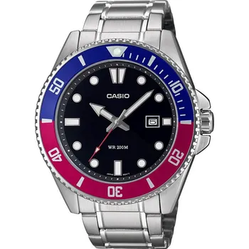 Oblečení a móda Hodinky pánské Casio Duro Pepsi Diver MDV-107D-1A3VEF