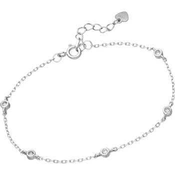 Náramek Stříbrný náramek PIPER Délka řetízku: 16,5 - 19 cm Ag 925/1000