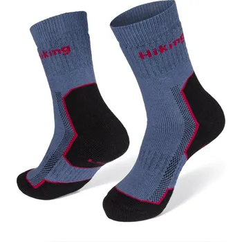 Hrubé funkční ponožky Hiking - ocelová 45-46