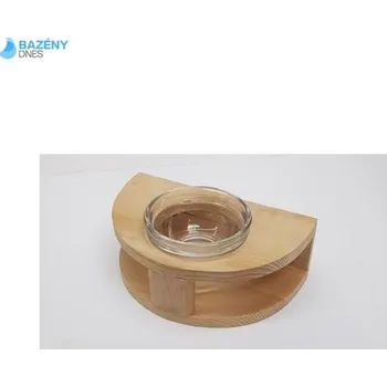 Držák saunové misky dřevěný