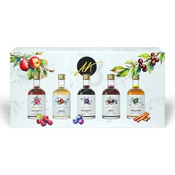 Likér Anton Kaapl Luxusní dárkové balení likérů 5x0,05l